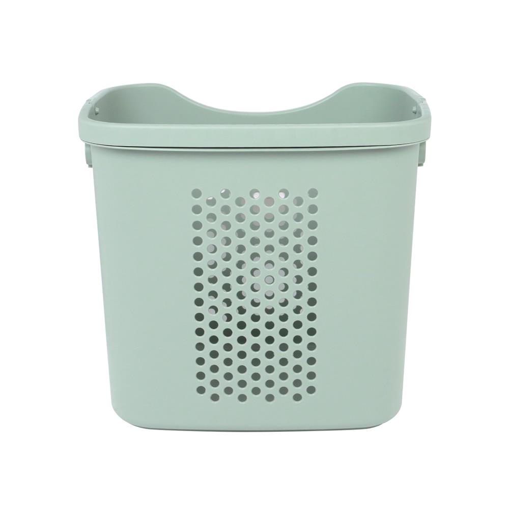 ตะกร้าผ้าเหลี่ยมสูง PLIM CIRCULAR 1025 สีเขียว