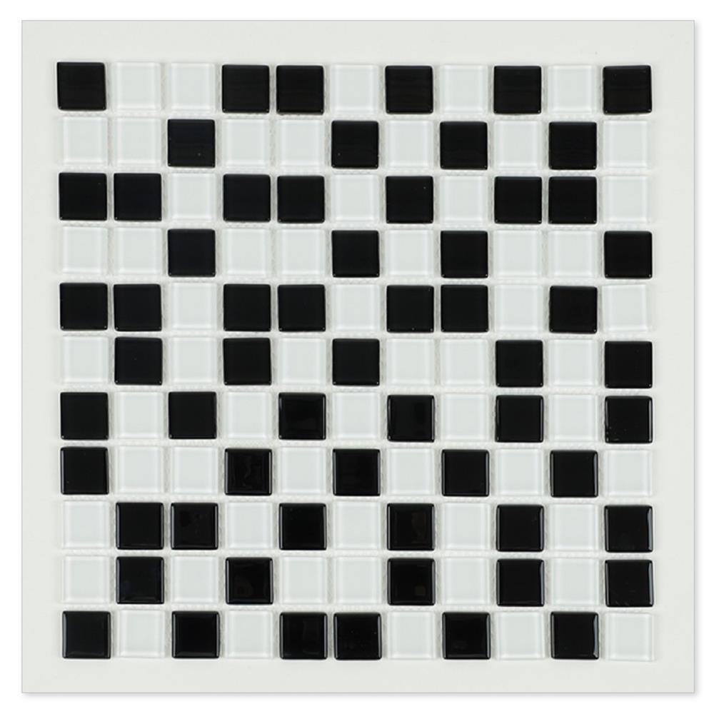 โมเสคแก้ว 30x30 ซม. TARA ร๊อคกี้ ทูโทน