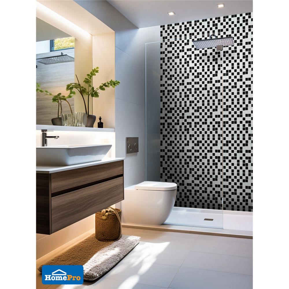 โมเสคแก้ว 30x30 ซม. TARA ร๊อคกี้ ทูโทน