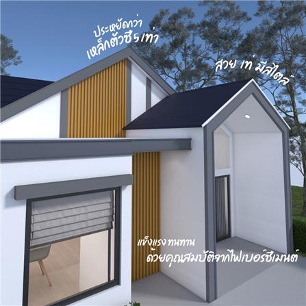 ไม้ตกแต่งซีเฟรม DURAONE มีสกรู 22.3X300X1.2 ซม. สีซีเมนต์_6