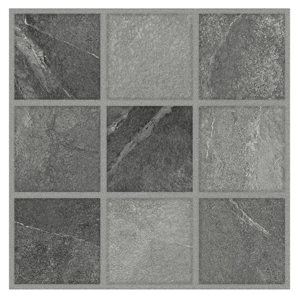 กระเบื้องพื้นพอร์ซเลน  40x40 ซม. TARA จอร์ดี้ มิกซ์ เทา A 0.96 ตร.ม.