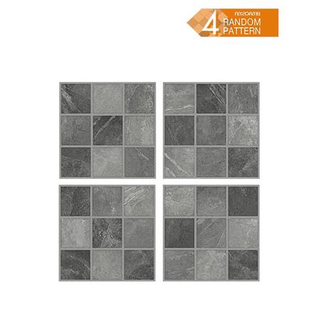 กระเบื้องพื้นพอร์ซเลน  40x40 ซม. TARA จอร์ดี้ มิกซ์ เทา A 0.96 ตร.ม._1