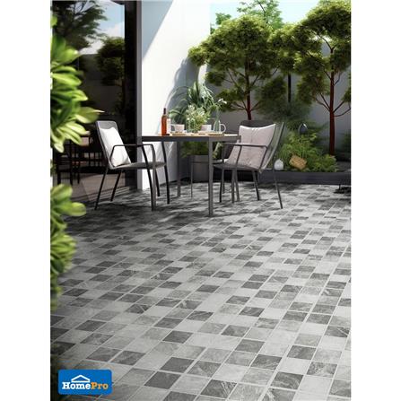 กระเบื้องพื้นพอร์ซเลน  40x40 ซม. TARA จอร์ดี้ มิกซ์ เทา A 0.96 ตร.ม._5