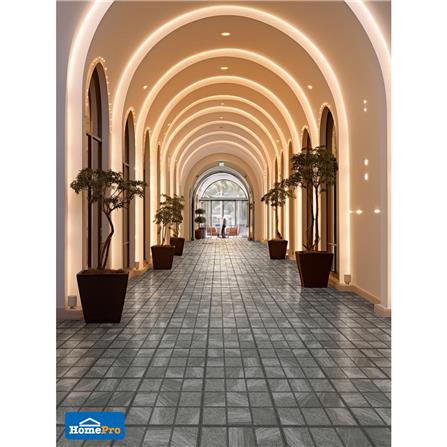 กระเบื้องพื้นพอร์ซเลน  40x40 ซม. TARA โซล เทาเข้ม A 0.96 ตร.ม._3