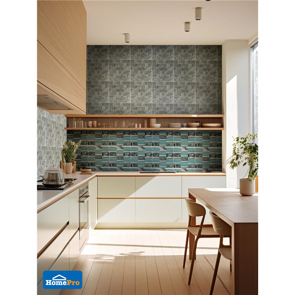 โมเสคแก้ว 30x30 ซม. TARA ลาพิส เขียว