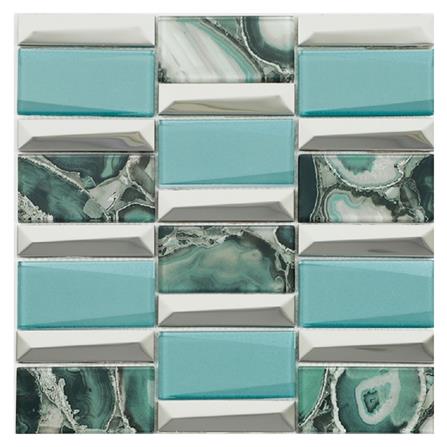 โมเสคแก้ว 30x30 ซม. TARA ลาพิส เขียว_0