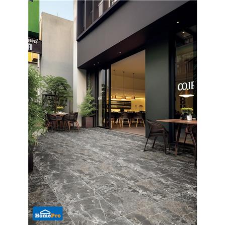 กระเบื้องพื้นพอร์ซเลน  40x40 ซม. TARA บราเก้ เทาเข้ม A 0.96 ตร.ม._3