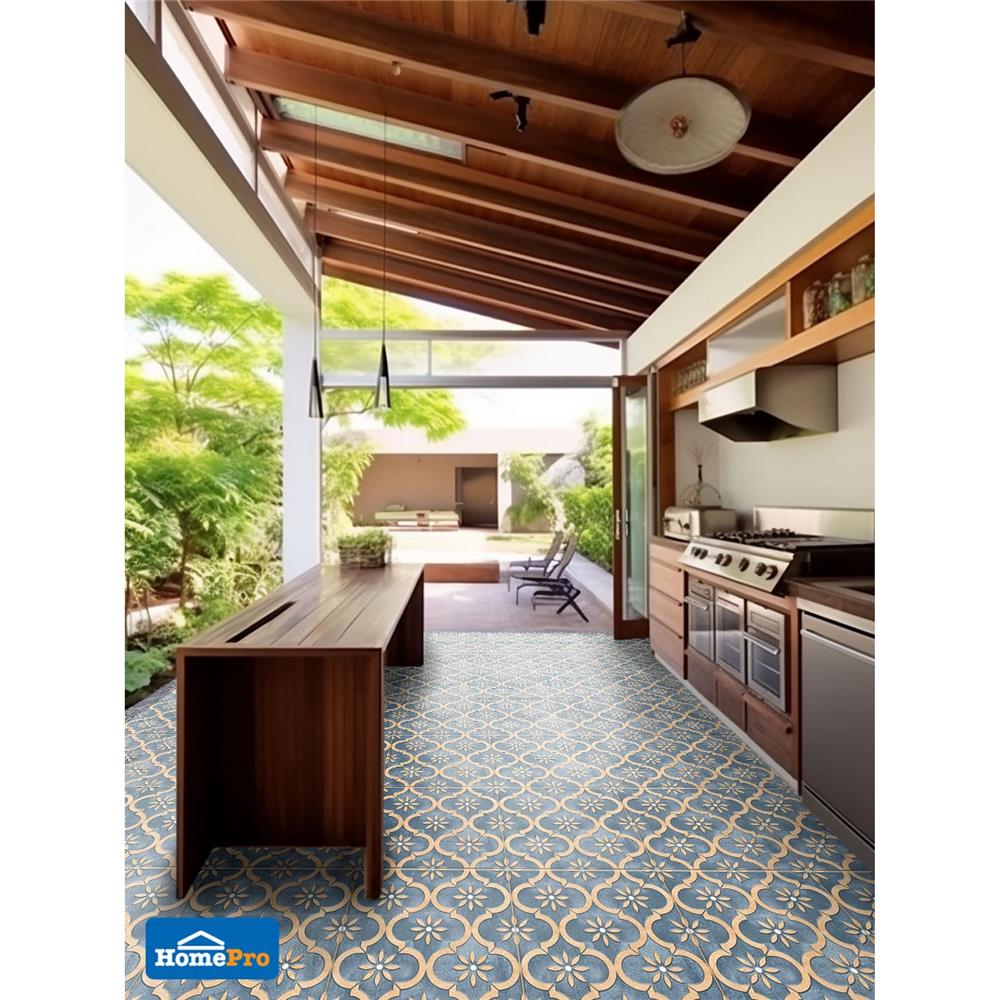 กระเบื้องพื้น 16x16 นิ้ว DURAGRES ปารดี ฟ้า A 0.96 ตร.ม.