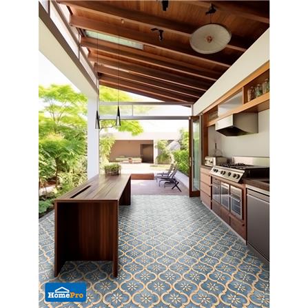 กระเบื้องพื้น 16x16 นิ้ว DURAGRES ปารดี ฟ้า A 0.96 ตร.ม._2