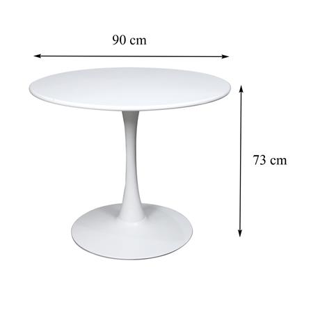 โต๊ะเหล็ก SPRING MIXY สีขาว_5