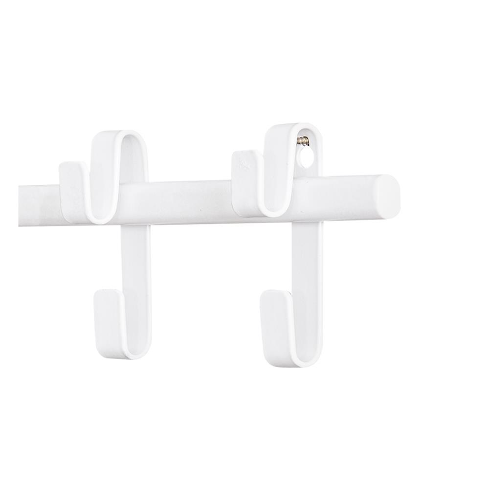 ขอแขวนติดผนัง 5 ขอ STACKO FLEXI 50x3.5x10 ซม. สีขาว