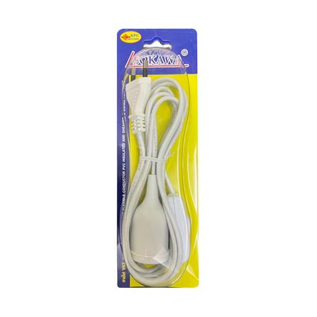 ขั้วหลอดพร้อมสายมีสวิตช์ SOKAWA S-326 2 เมตร สีขาว_2