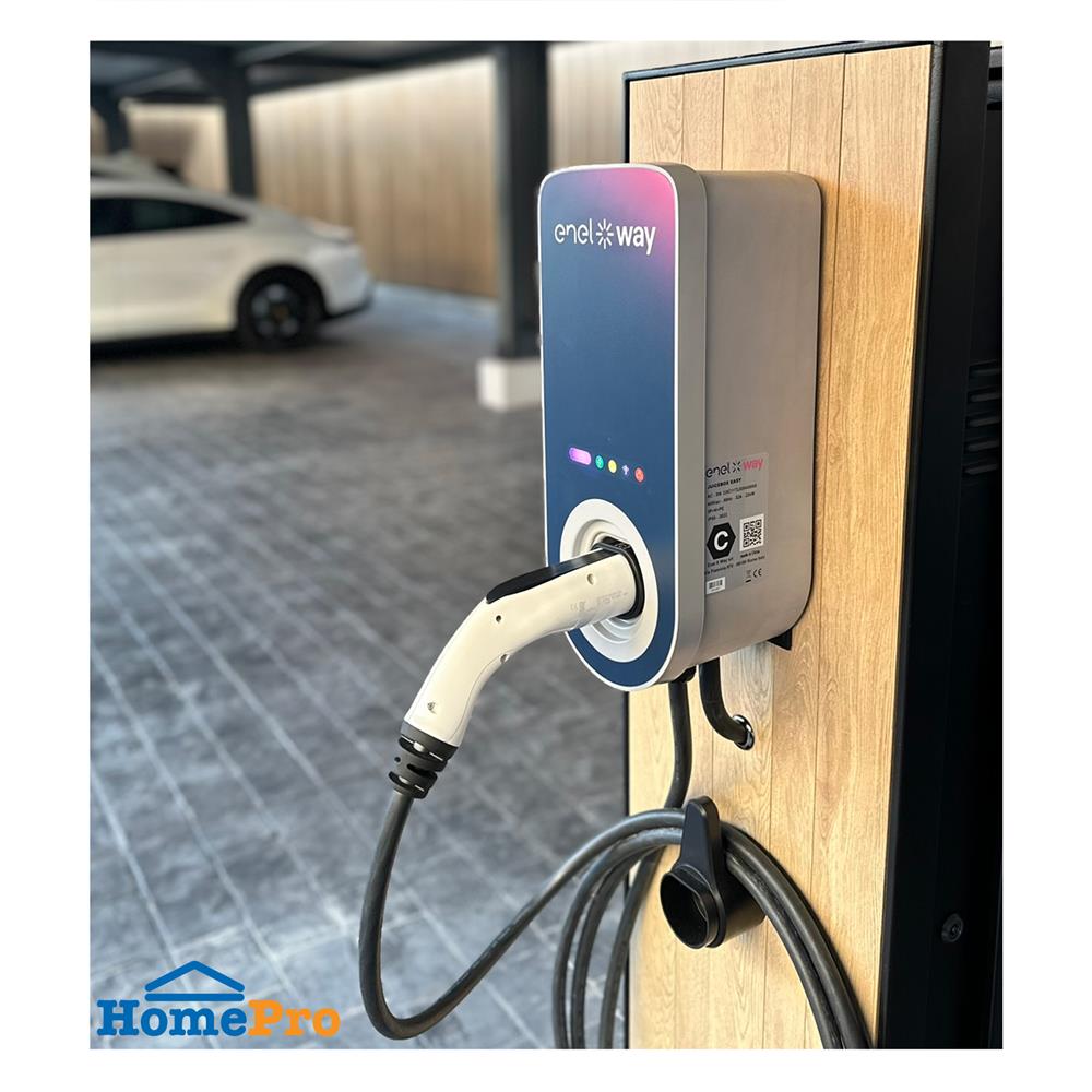 เครื่องชาร์จรถยนต์ไฟฟ้า (ไม่รวมติดตั้ง) ENEL X WAY WAYBOX 22 KW