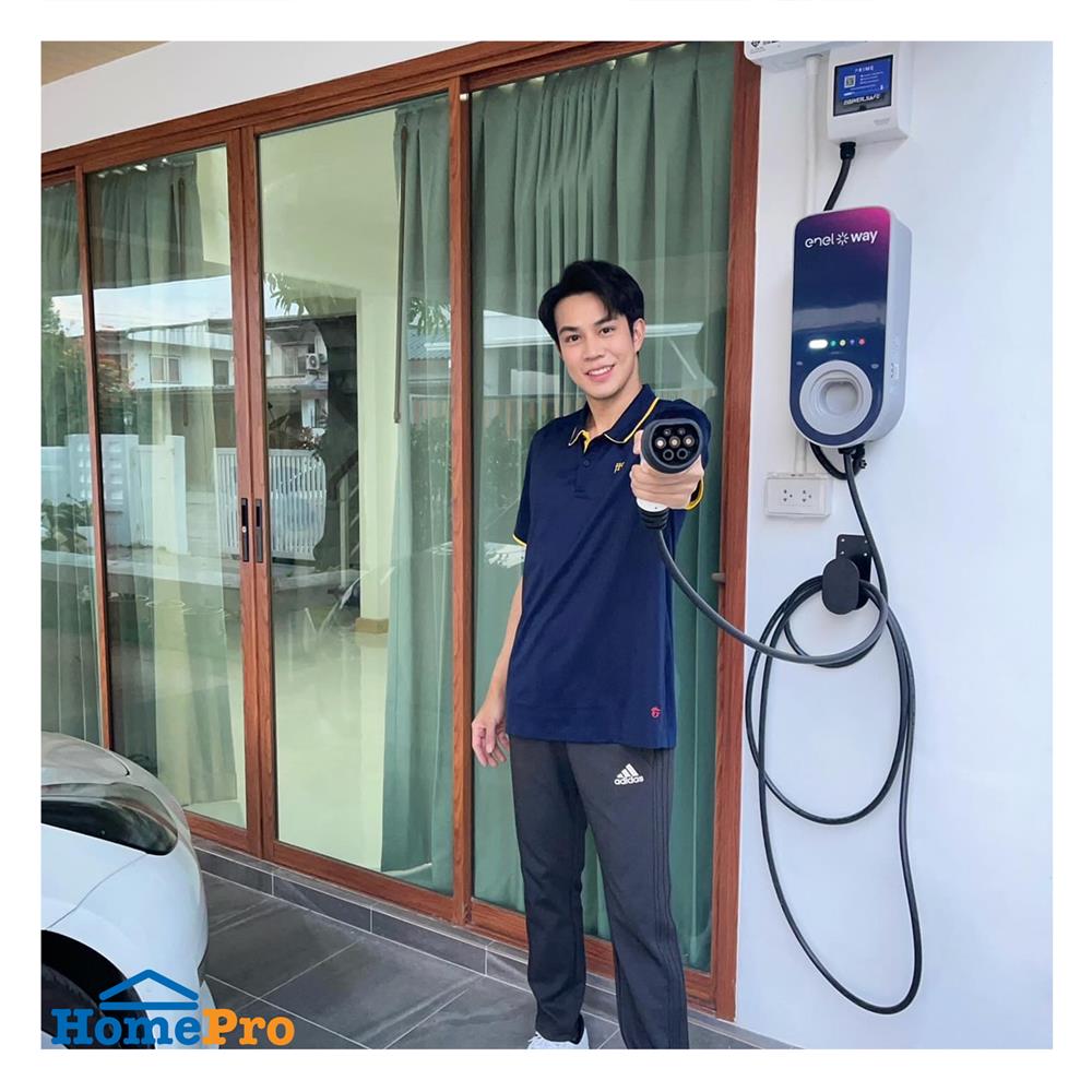 เครื่องชาร์จรถยนต์ไฟฟ้า (ไม่รวมติดตั้ง) ENEL X WAY WAYBOX 22 KW