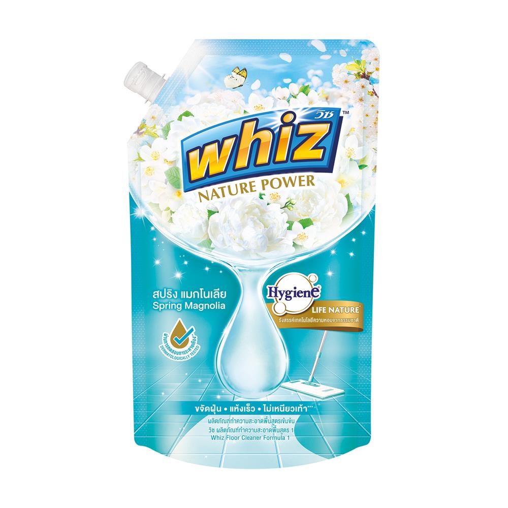 น้ำยาถูพื้น WHIZ 600 มล. สปริง แมกโนเลีย