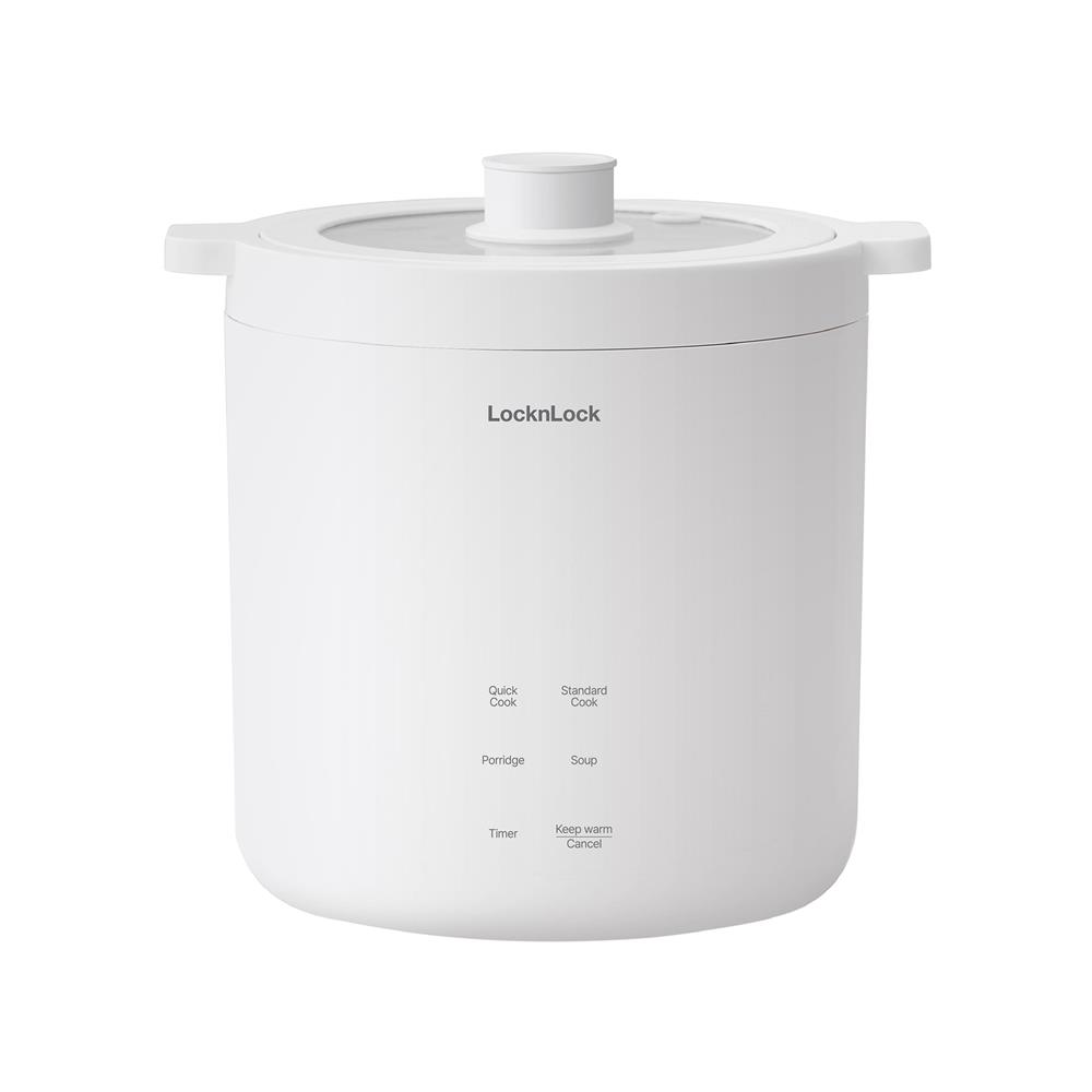 หม้อหุงข้าว DIGITAL LOCKNLOCK EJR314IVY 0.6 ลิตร สีครีมงาช้าง