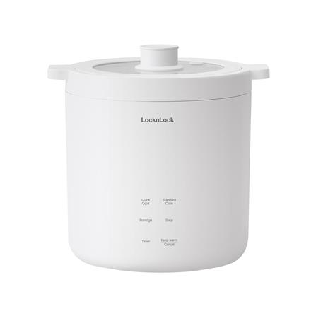 หม้อหุงข้าว DIGITAL LOCKNLOCK EJR314IVY 0.6 ลิตร สีครีมงาช้าง