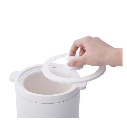 หม้อหุงข้าว DIGITAL LOCKNLOCK EJR314IVY 0.6 ลิตร สีครีมงาช้าง_1