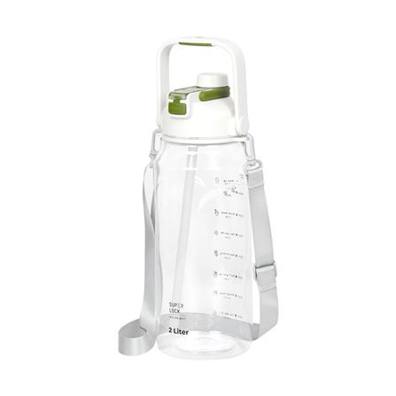 ขวดน้ำ PP SUPER LOCK CLASSIC 6931 2 ลิตร สีเขียว_1