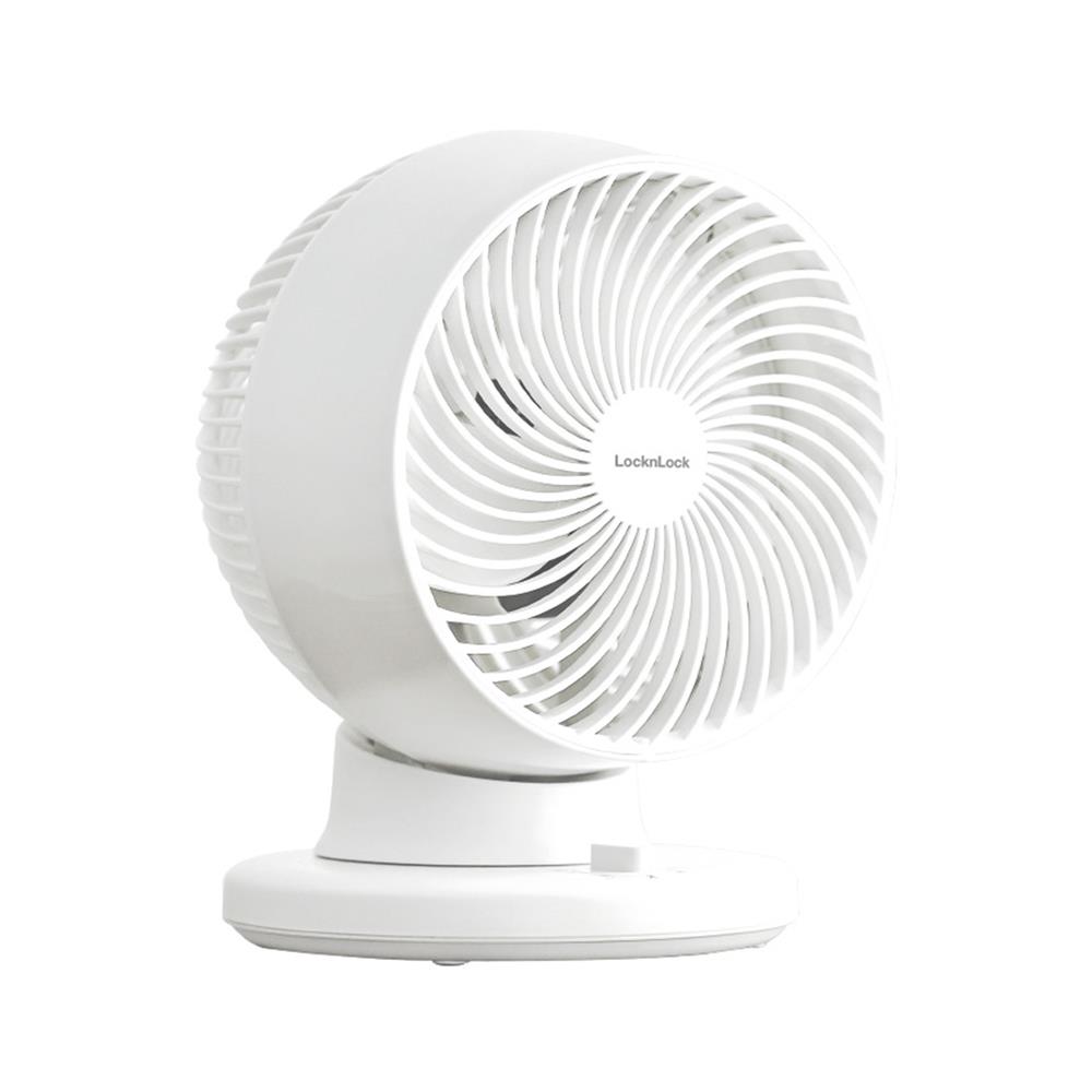 พัดลมตั้งโต๊ะ 9 นิ้ว LOCKNLOCK ENF156IVY สีครีมงาช้าง