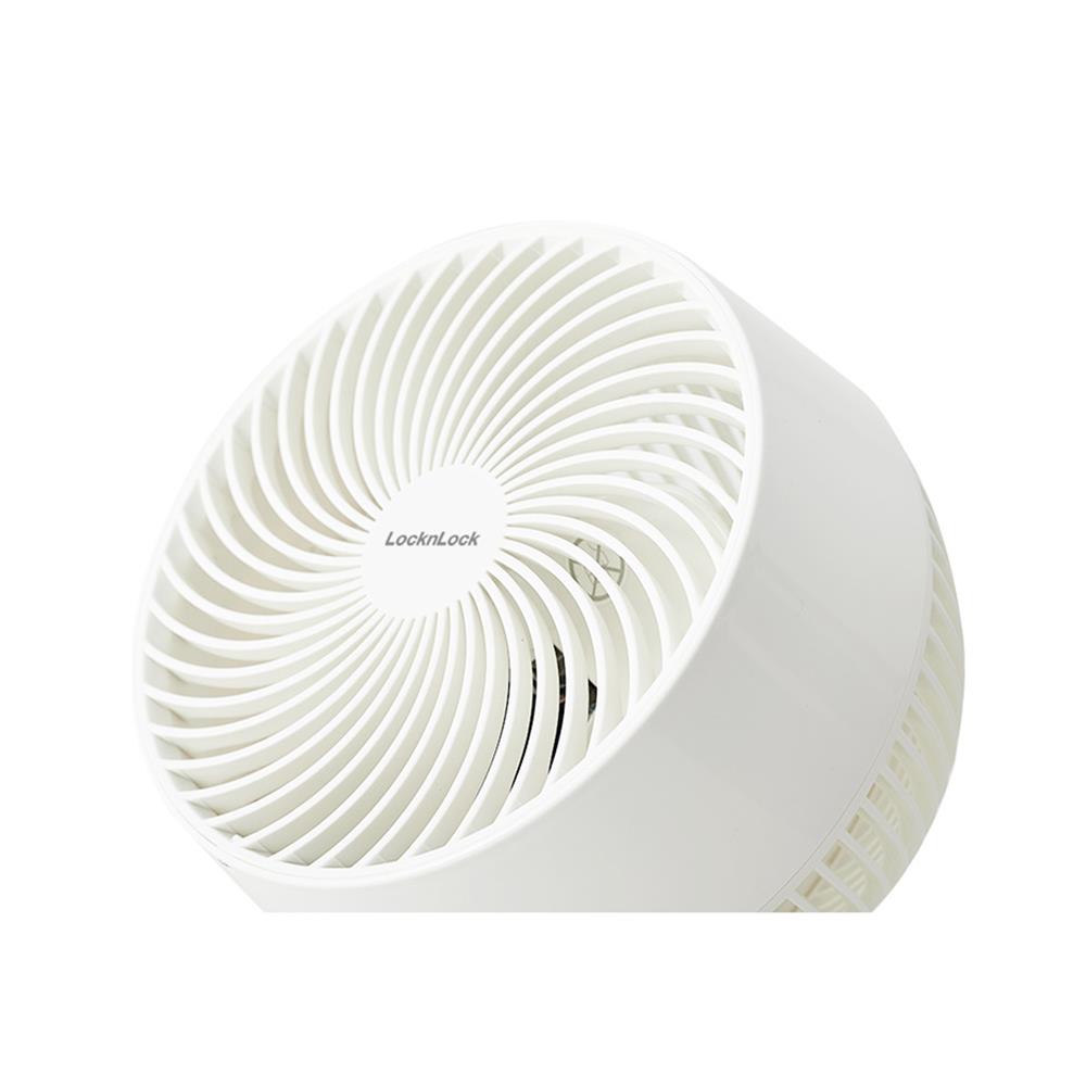 พัดลมตั้งโต๊ะ 9 นิ้ว LOCKNLOCK ENF156IVY สีครีมงาช้าง