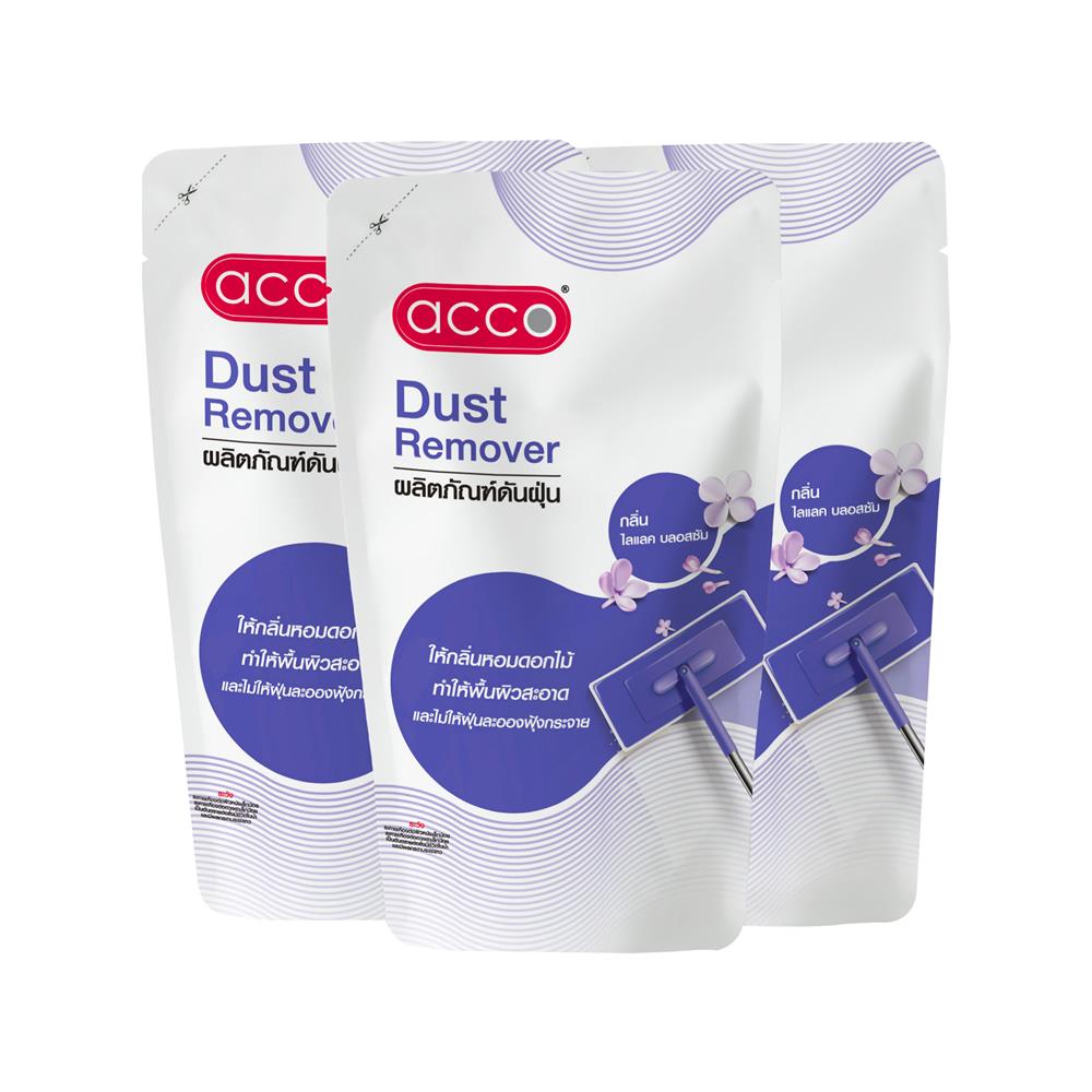 รีฟิลน้ำยาดันฝุ่น ACCO 200 มล. LILAC BLOSSOM แพ็ก 3_1