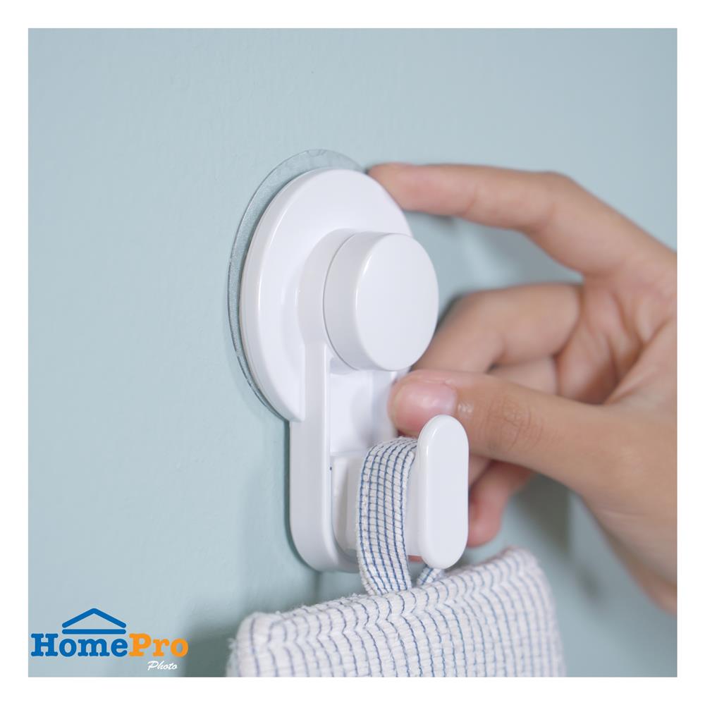 ขอแขวนกลมสุญญากาศ PLIM 5540 สีขาว