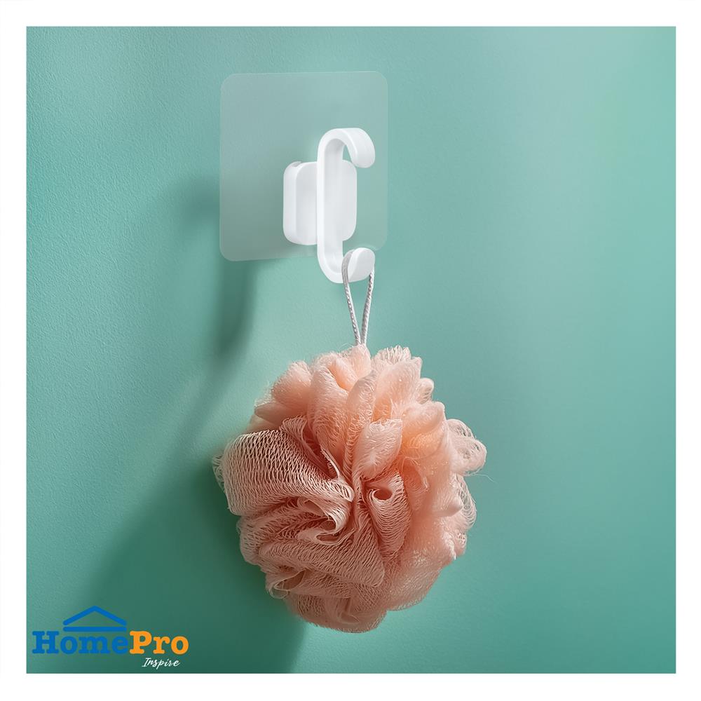 ขอแขวนอเนกประสงค์ติดเทปกาว PLIM 5350 สีขาว