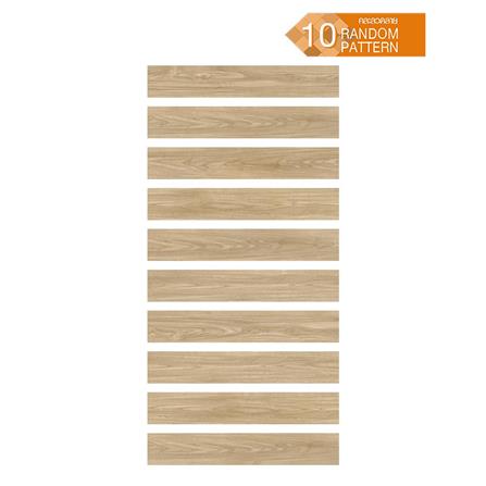 กระเบื้องพื้น 15x90 ซม. TARA เวียนนา น้ำตาลอ่อน A 1.215 ตร.ม._1