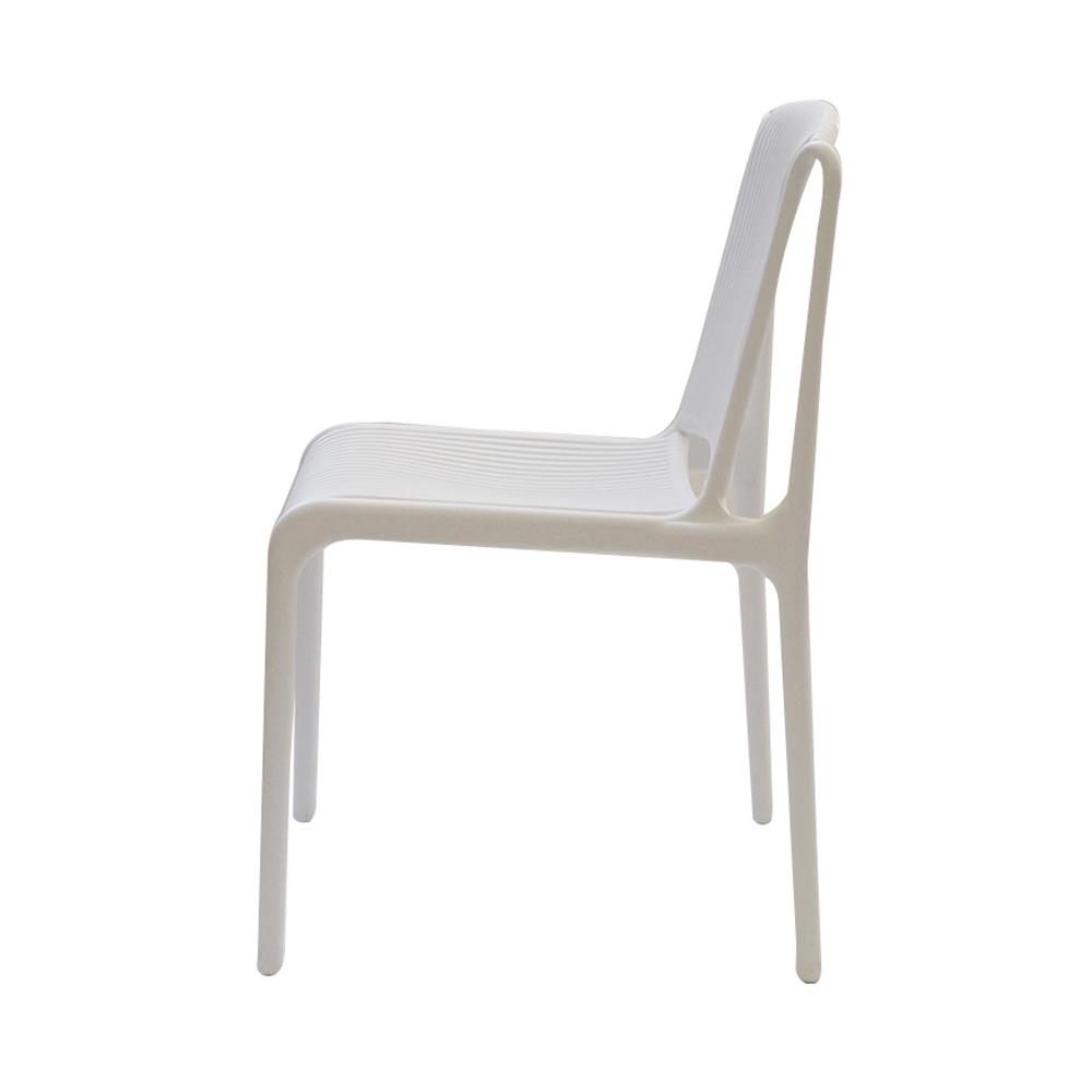 เก้าอี้พลาสติก PIONEER PN92618 สีขาว