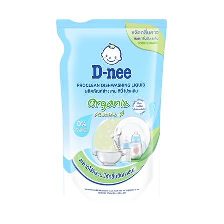 รีฟิลน้ำยาล้างจาน D-NEE ORGANIC 450 มล. WHITE TEA_0
