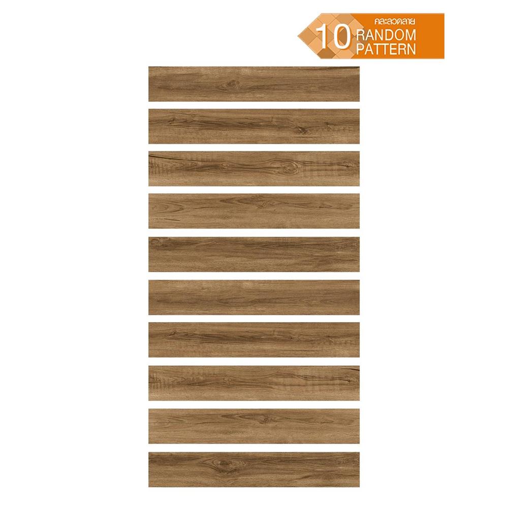 กระเบื้องพื้น 15x90 ซม. TARA ซีเรีย น้ำตาลอ่อน A 1.215 ตร.ม.