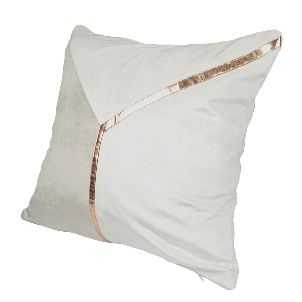 หมอนอิง HOME LIVING STYLE LEXY 18X18 นิ้ว สีครีม