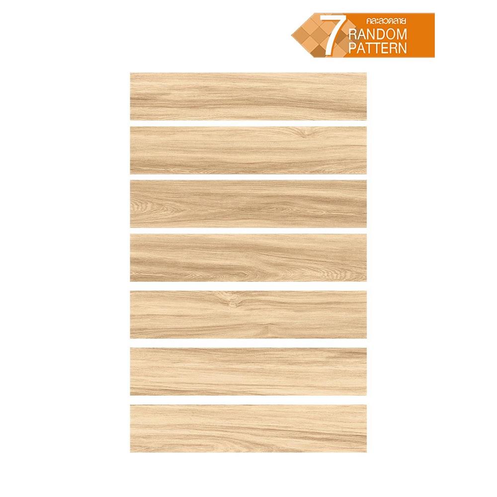 กระเบื้องพื้น 20x100 ซม. TARA มาลาวี น้ำตาลอ่อน A 1.2 ตร.ม.