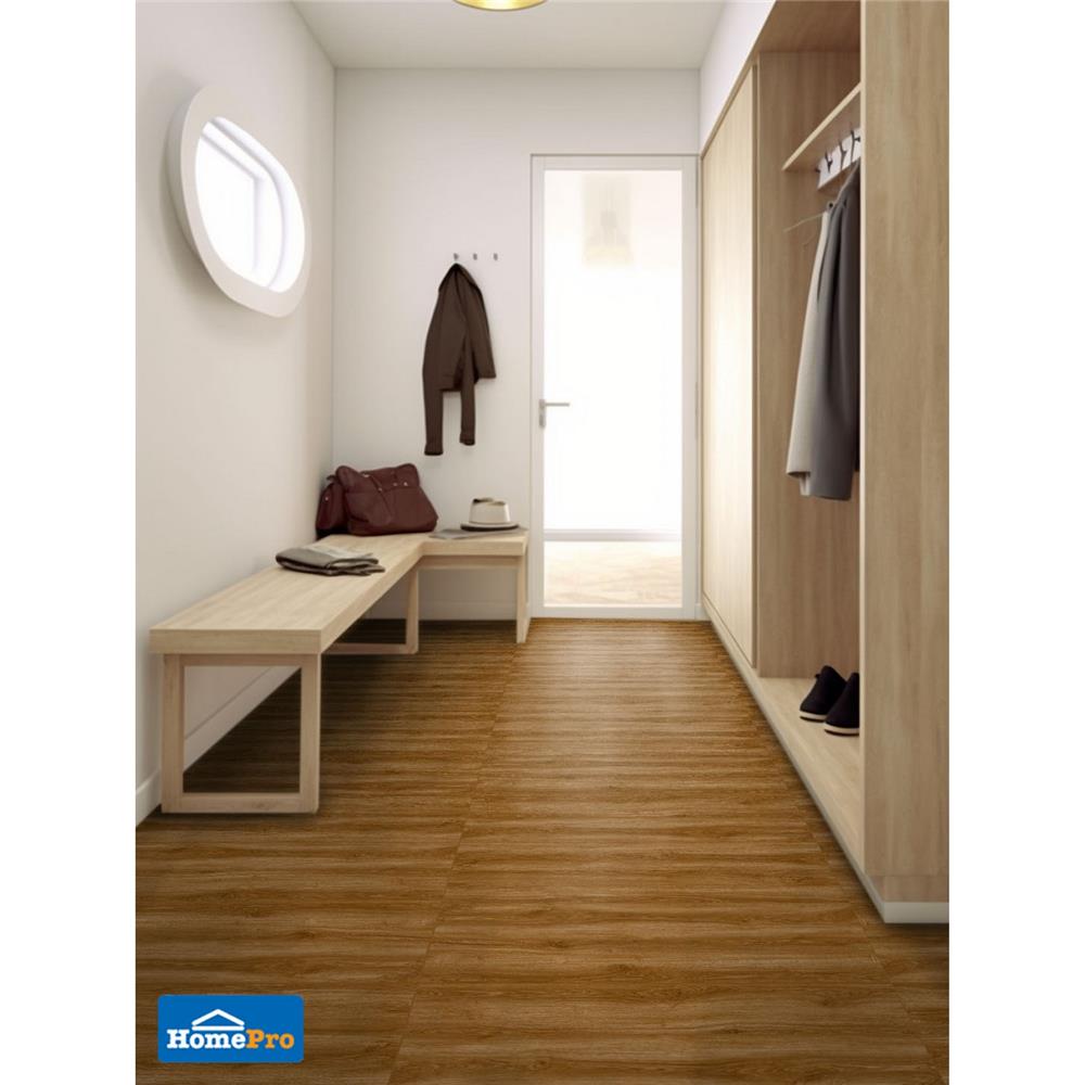 กระเบื้องพื้นพอร์ซเลน 20x120 ซม. TARA มายอน น้ำตาล A 1.2 ตร.ม.