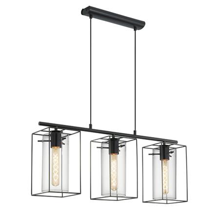 ไฟช่อ EGLO LONCINO 49496 สีดำ 3 หัว