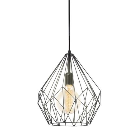 ไฟช่อ EGLO CARLTON 49257 สีดำ 1 หัว_1