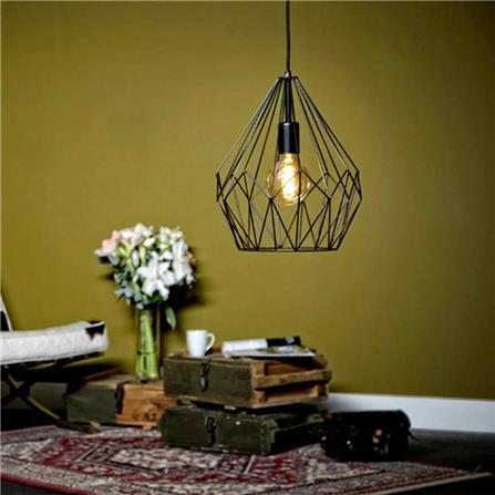 ไฟช่อ EGLO CARLTON 49257 สีดำ 1 หัว_2