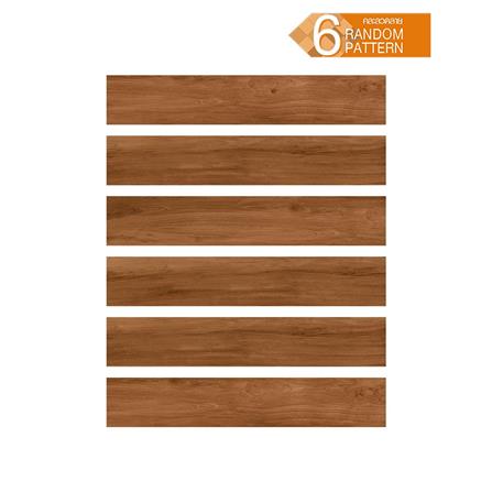 กระเบื้องพื้นพอร์ซเลน 20x120 ซม. TARA มันจาโร น้ำตาล A 1.2 ตร.ม._1