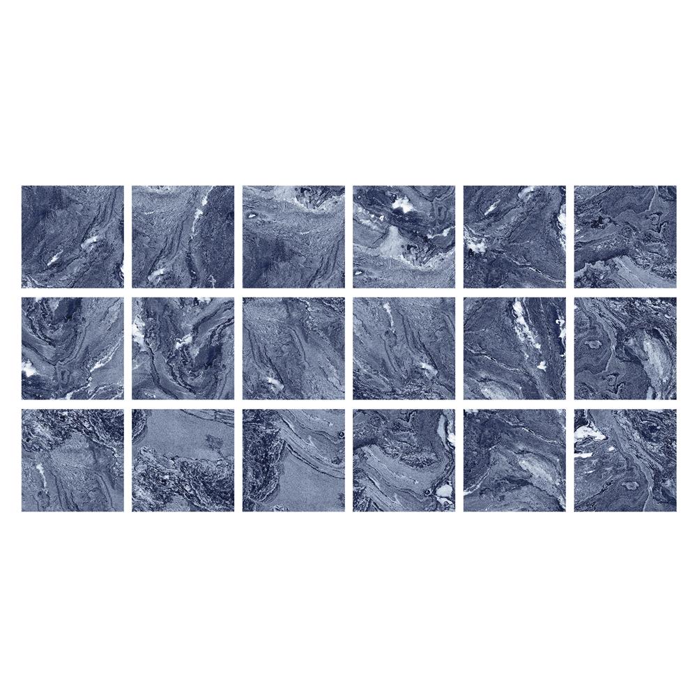 กระเบื้องพื้นพอร์ซเลน 60x60 ซม. COTTO ไฮด์อเวย์ อพ. อะซูล น้ำเงิน PM 1.44 ตร.ม.