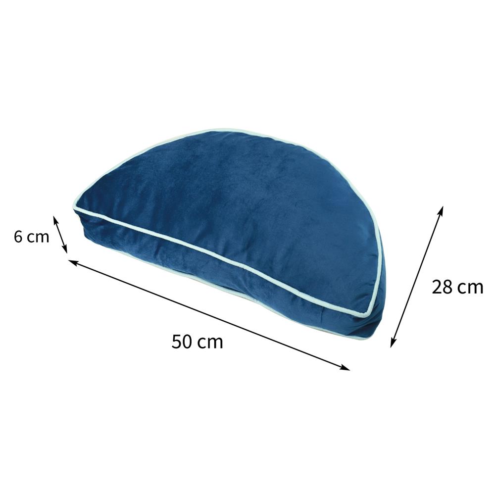 หมอนอิง HOME LIVING STYLE SEMII 19X11 นิ้ว สีน้ำเงิน