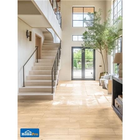 กระเบื้องพื้นพอร์ซเลน 20x120 ซม. TARA ปาตาโกเนีย น้ำตาลอ่อน A 1.2 ตร.ม._3