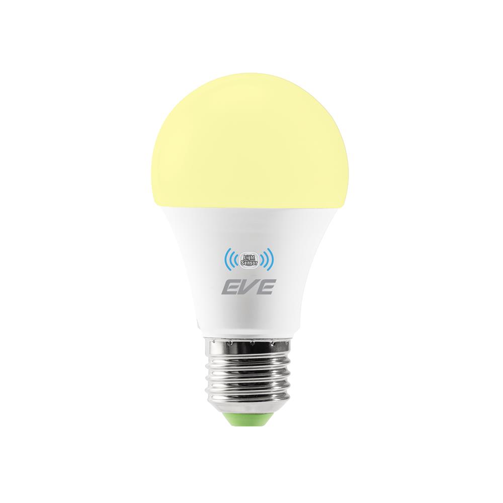 หลอด LED EVE A60 LIGHT SENSOR 9 วัตต์ WARM WHITE E27