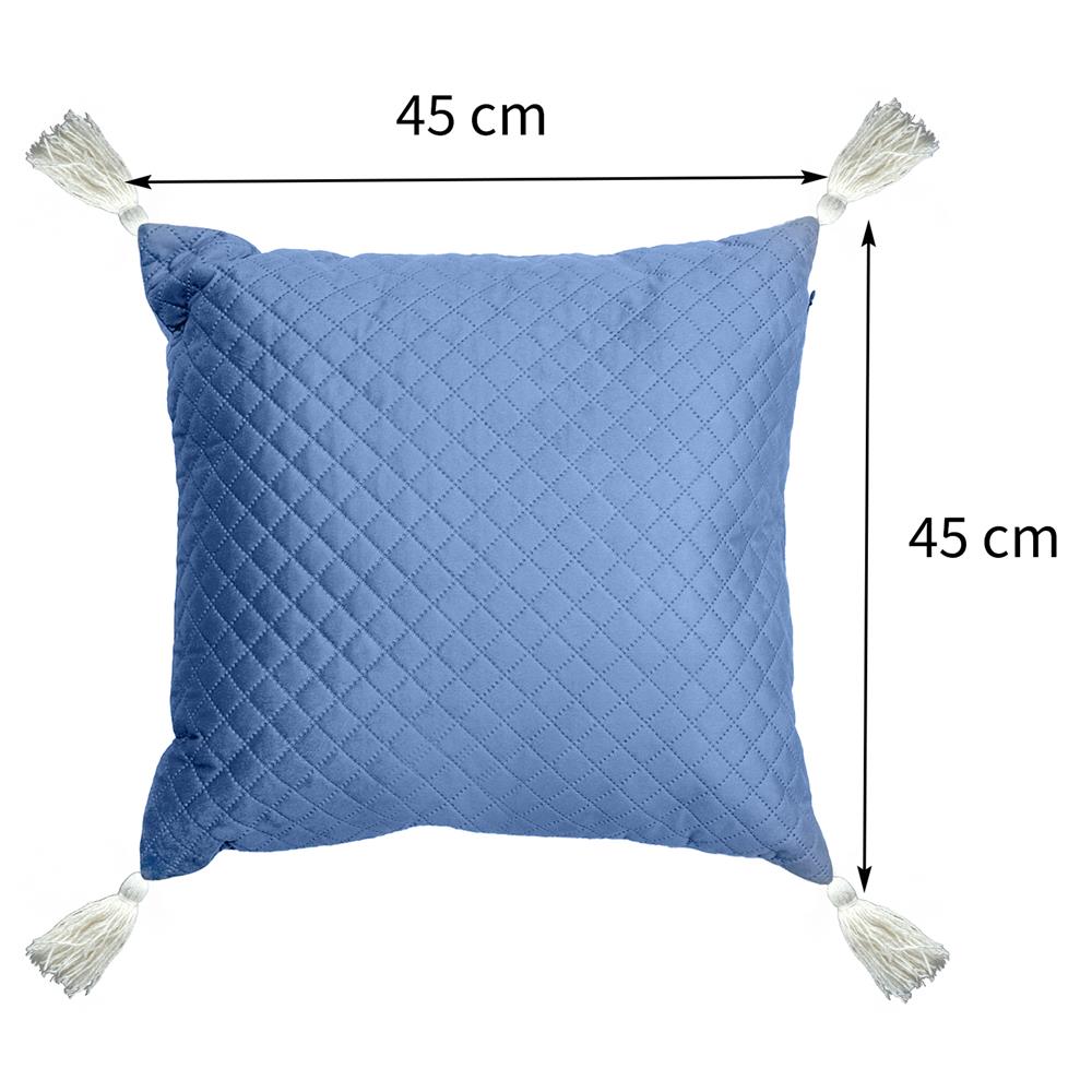 หมอนอิง HOME LIVING STYLE TASS 18X18 นิ้ว สีน้ำเงิน