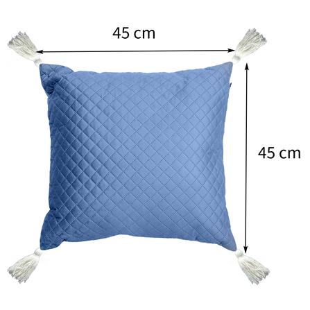 หมอนอิง HOME LIVING STYLE TASS 18X18 นิ้ว สีน้ำเงิน_9