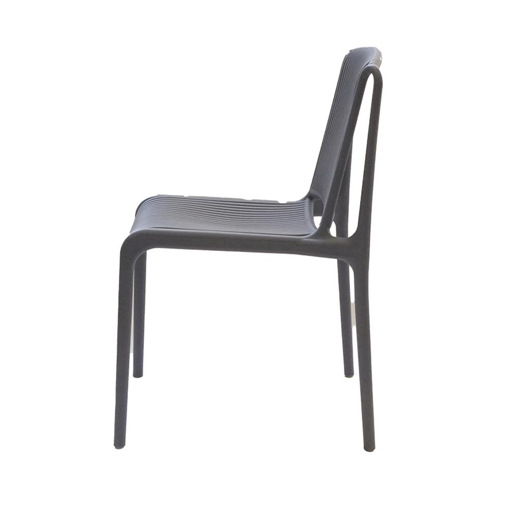 เก้าอี้พลาสติก PIONEER PN92618 สีเทา