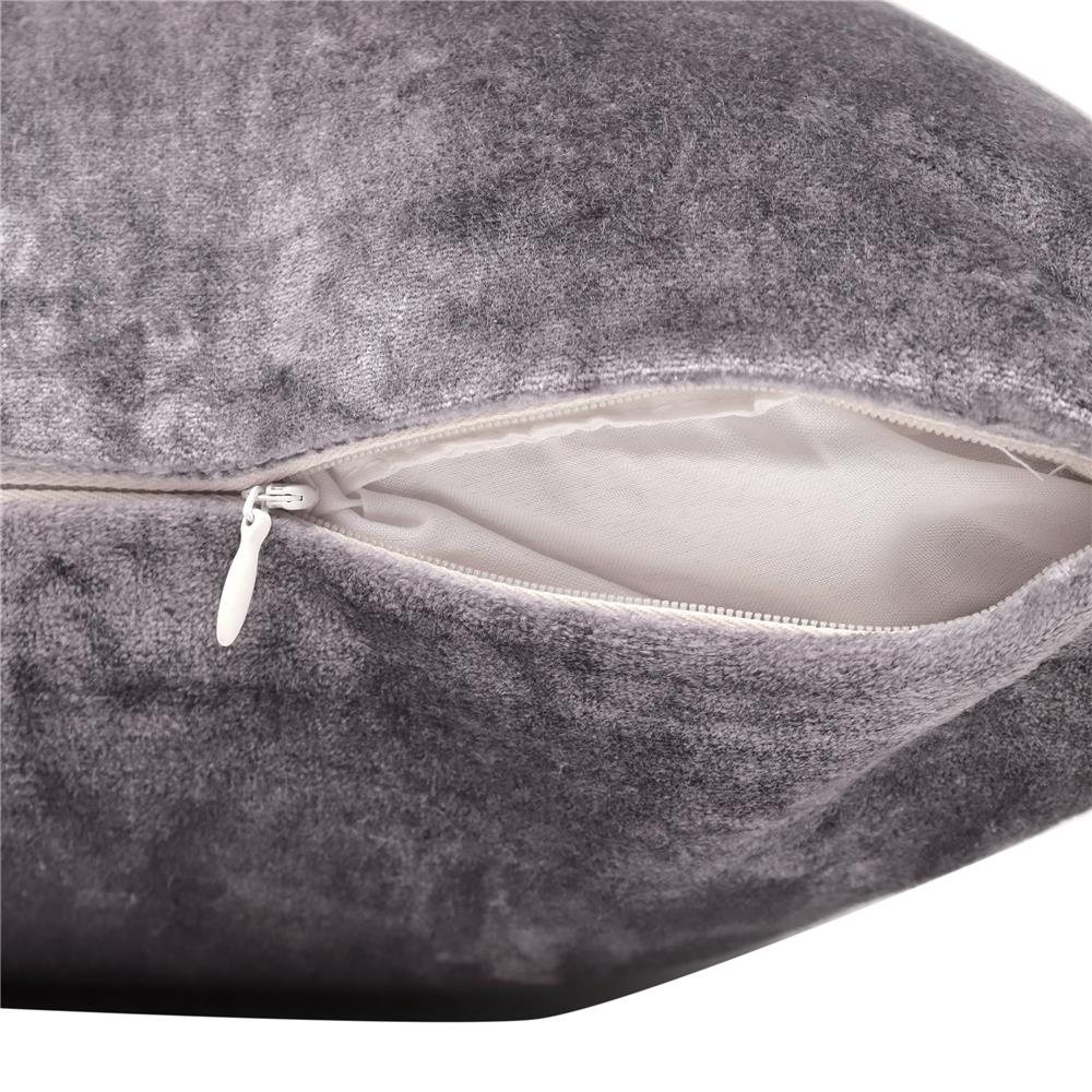 หมอนอิง HOME LIVING STYLE LEXY 18X18 นิ้ว สีเทา