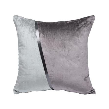 หมอนอิง HOME LIVING STYLE LEXY 18X18 นิ้ว สีเทา