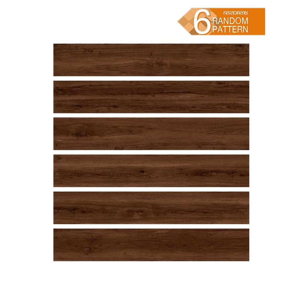 กระเบื้องพื้น 15x90 ซม. TARA ซิดนีย์ น้ำตาล A 1.215 ตร.ม.