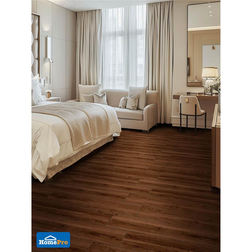 กระเบื้องพื้น 15x90 ซม. TARA ซิดนีย์ น้ำตาล A 1.215 ตร.ม.